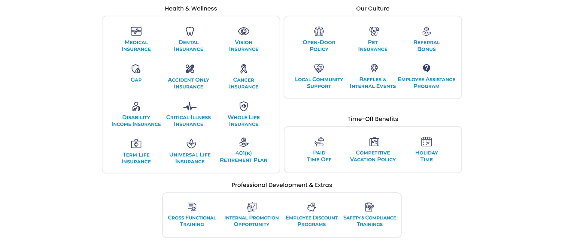 staff benefits list Bomnin Buick GMC Nanuet in Nanuet NY