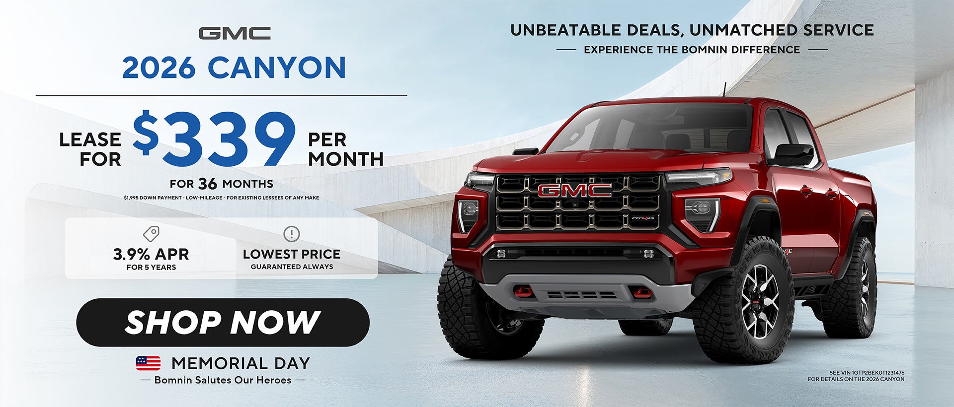 2026 GMC Canyon