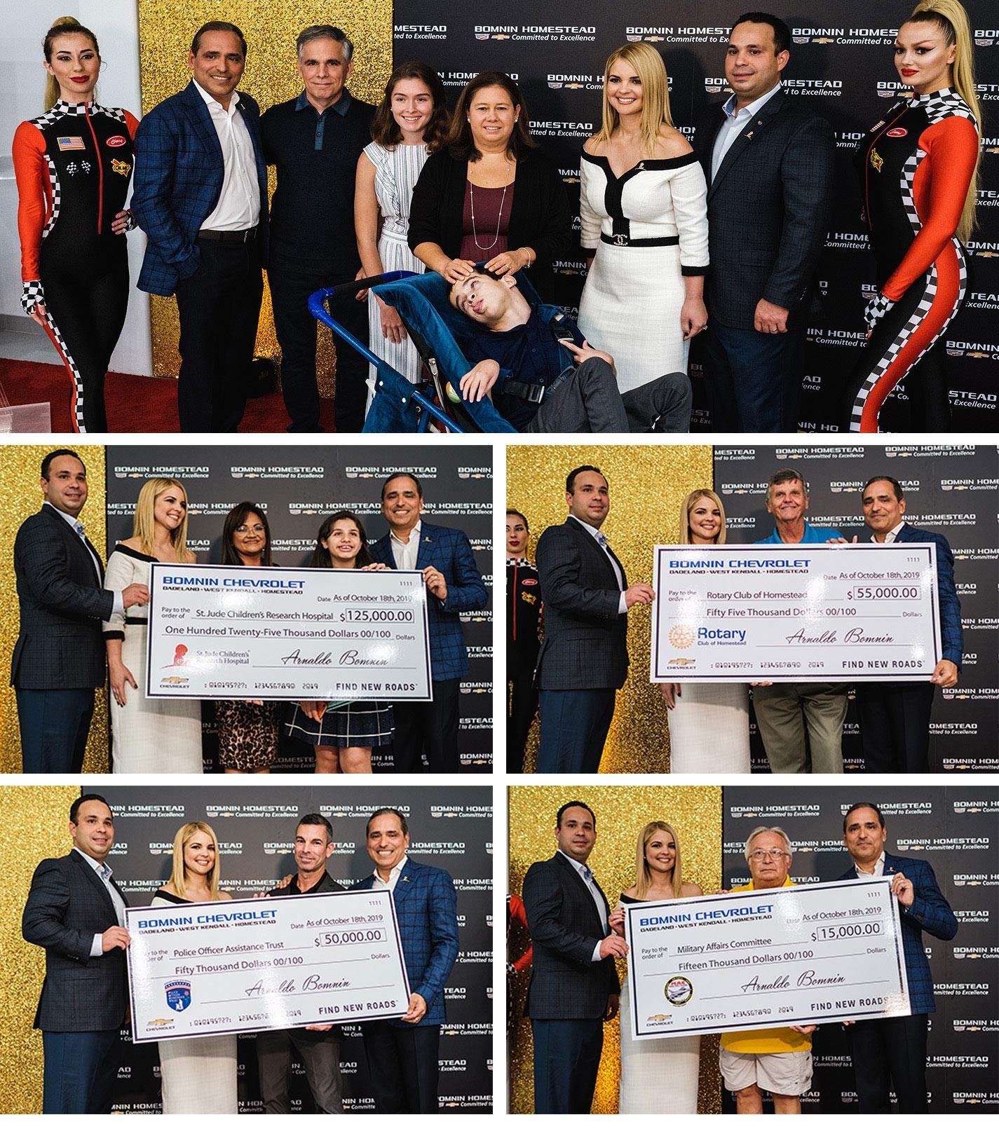  charity event collage Bomnin Buick GMC Nanuet in Nanuet NY