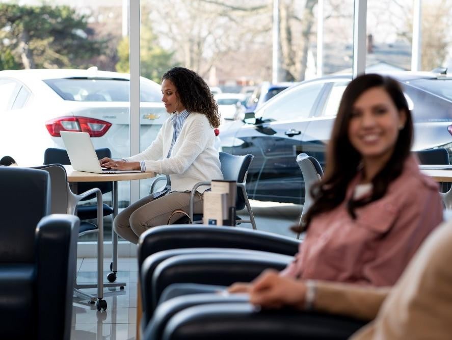 smiling couple Bomnin Buick GMC Nanuet in Nanuet NY